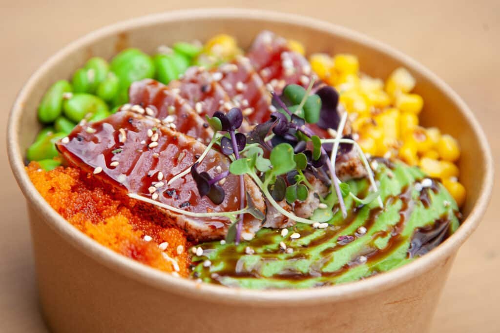 recetas poke bowls